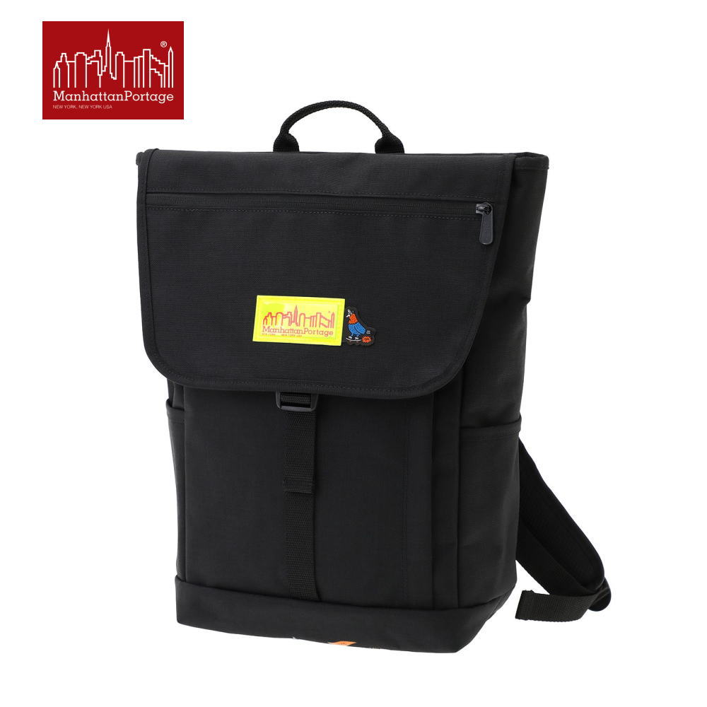 ４月限定！最大全額ポイント還元※要エントリー マンハッタンポーテージ Manhattan Portage ワシントン スクエア バックパック JR FZP LVL TMP WASHINGTON SQ BACKPACK JR FZP LVL TMP ブラック 1220-JR-FZP-LVL-TMP BLK【GJOL】 18,612円