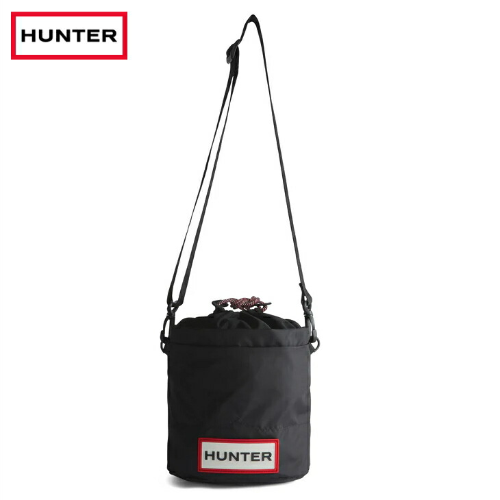 ４月限定！最大全額ポイント還元※要エントリー ハンター HUNTER トラベル リップストップ バケット TRAVEL RIPSTOP BUCKET ブラック UBX3602NRS BLK【GJOM】