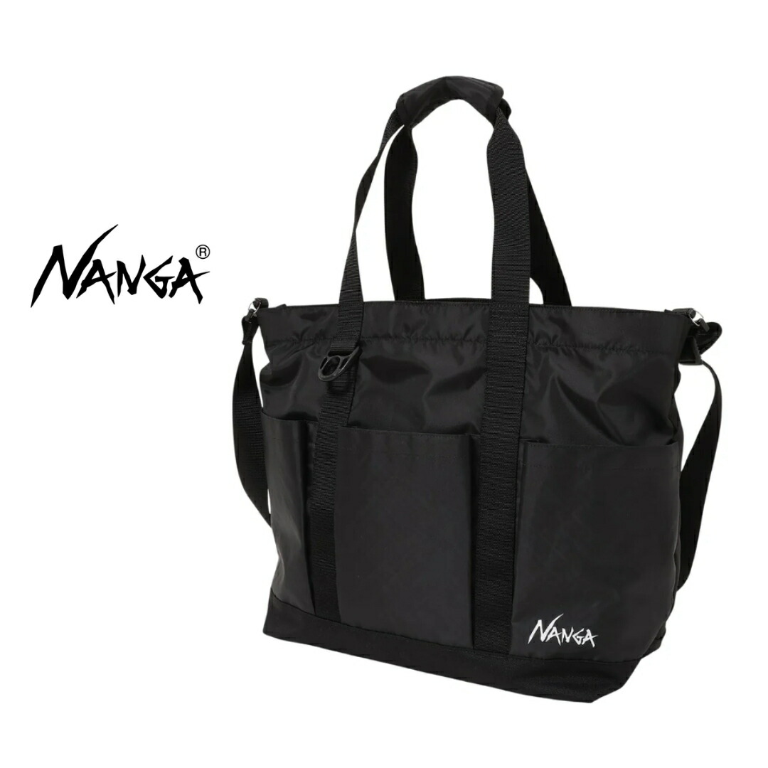 ナンガ NANGA バッグ エコパック UR トートバッグ ECOPAK UR TOTE BAG ブラック N2542-3M307Z BLK【GKOH】