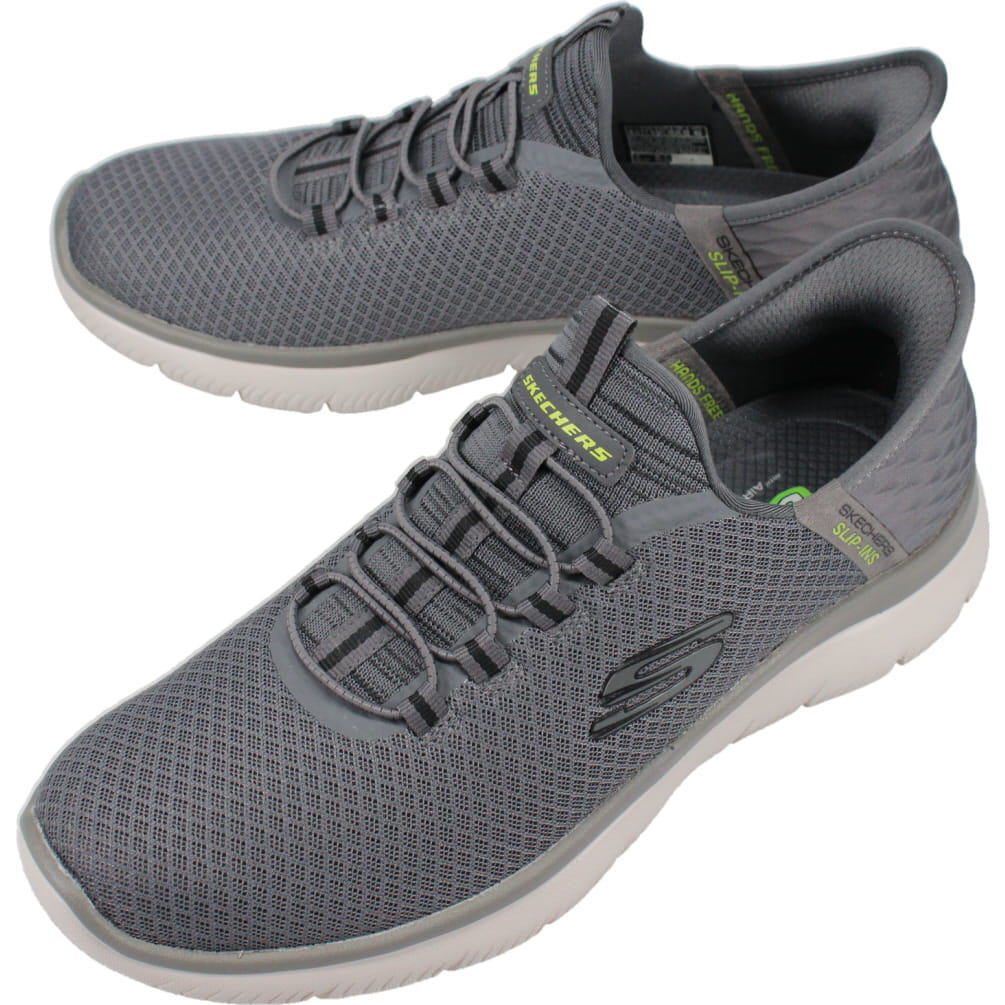 ４月限定！最大全額ポイント還元※要エントリー スケッチャーズ SKECHERS スニーカー メンズ サミッツ ハイ レンジ SUMMTS HIGH RANGE チャコール 232457 CHAR 【GJOG】