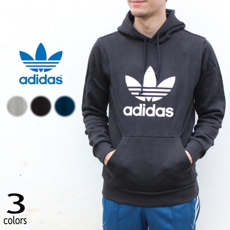 buy adidas trefoil hoodie