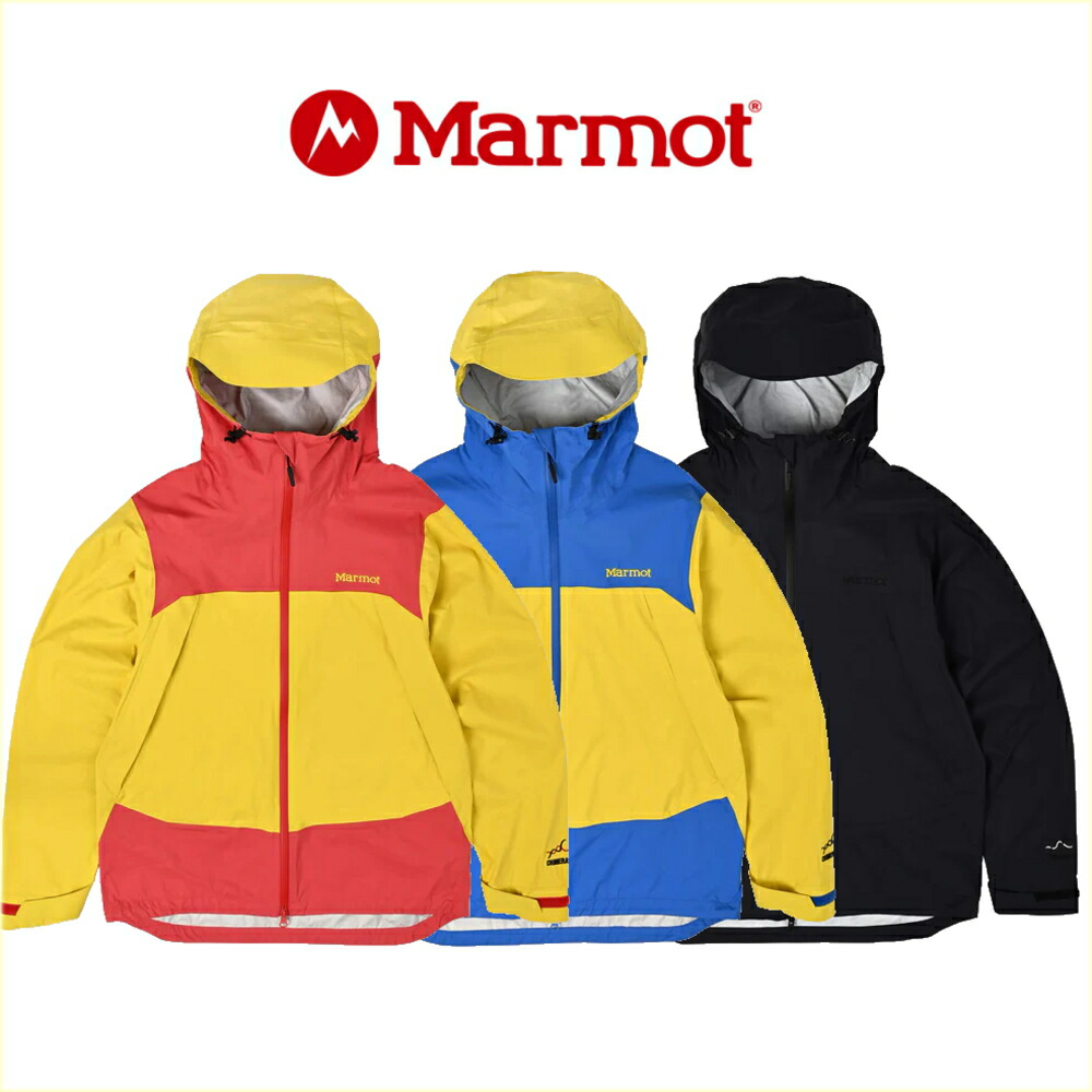 ４月限定！最大全額ポイント還元※要エントリー マーモット Marmot キメラ ジャケット Chimera Jacket MTSS25URN006 ブラック イエローレッド イエローブルー 【GJOH】
