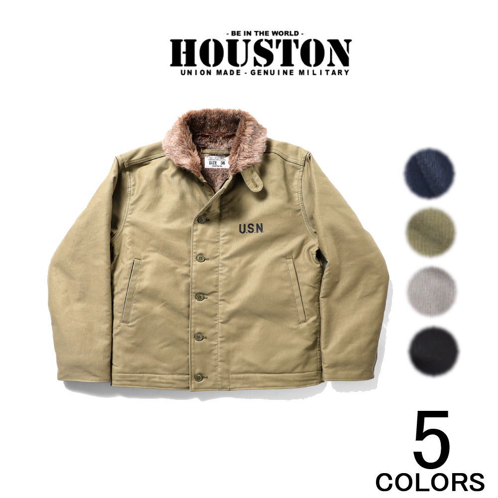 Houston ヒューストン　N-1 size40 5%OFFセール】ヒューストン HOUSTON N1 N-1デッキジャケット