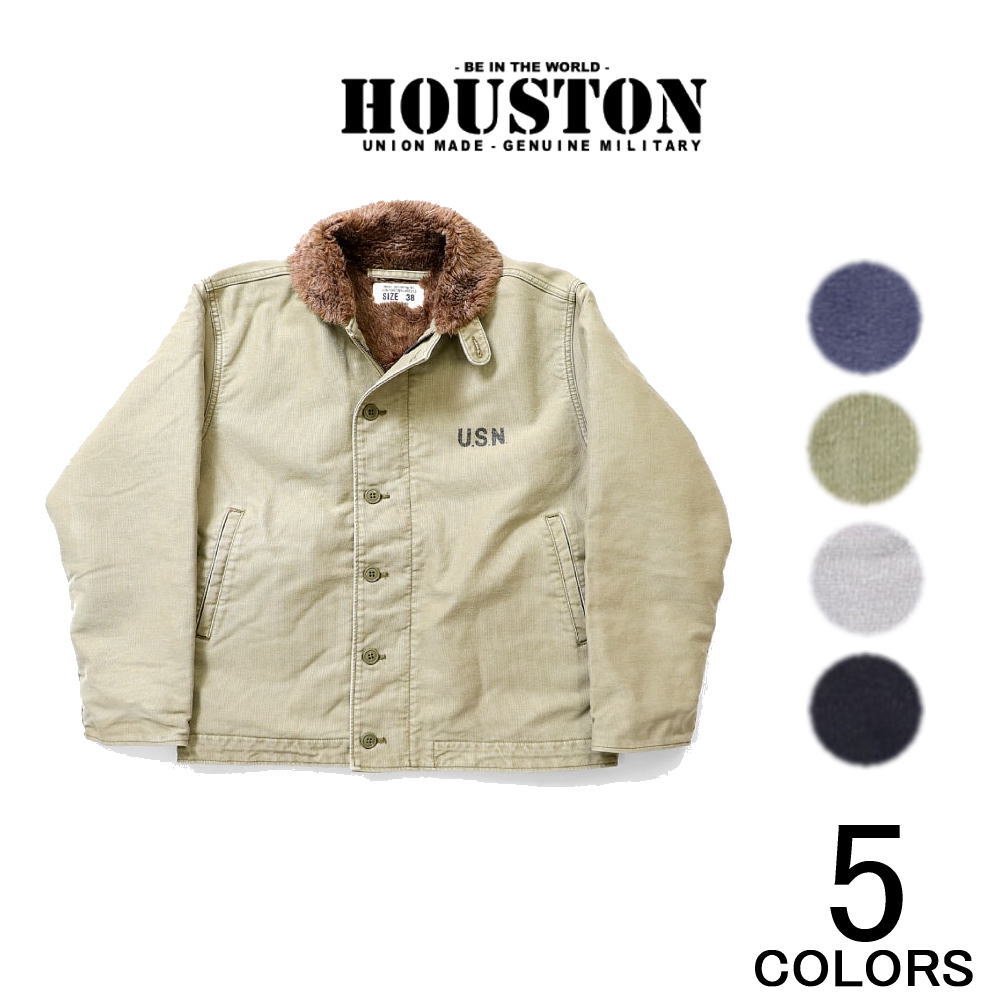 楽天市場】N-1 デッキJKT HOUSTON ヒューストン 40th N-1 TYPE3 デッキ