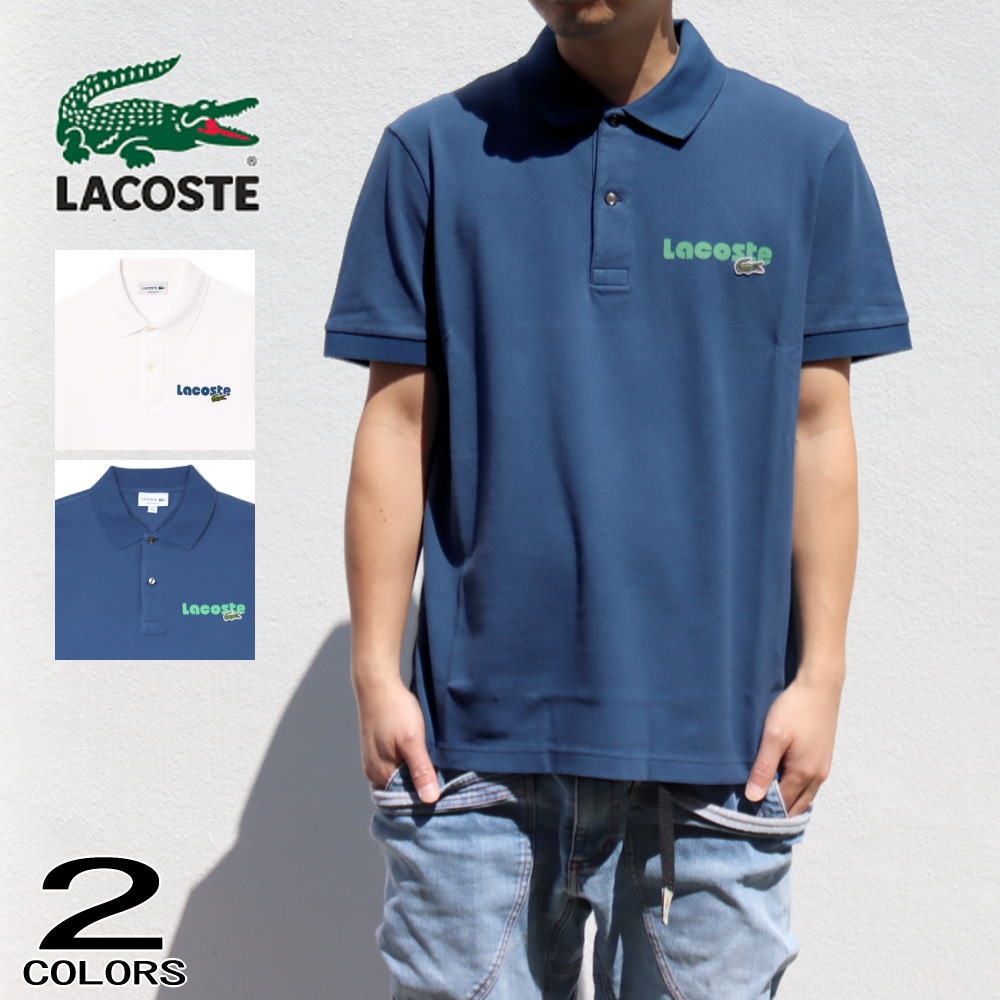 ４月限定！最大全額ポイント還元※要エントリー ラコステ LACOSTE ポロシャツ PH0786-99 001 HBM【GIOI】