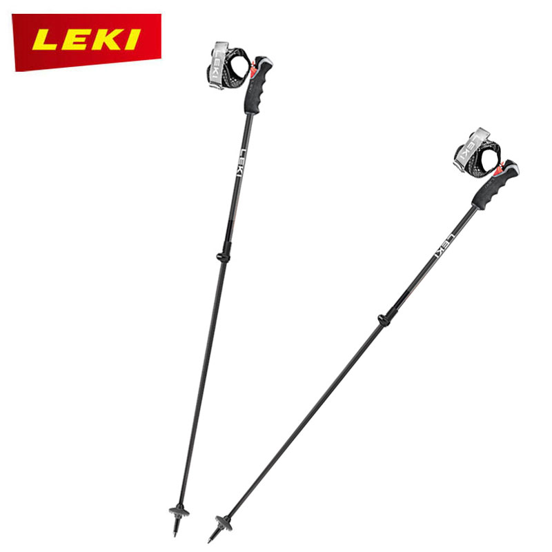 LEKI アルペンスキーポール　スラローム用 レキ NEOLITE スキーポール ストック アルペン 649 37371 ブラック
