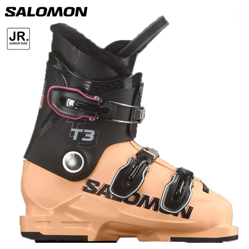 サロモン T3 RT スキーブーツ ジュニア キッズ オンピステブーツ アルペンスキー L473622000 SALOMON 2024-25