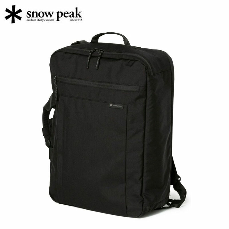 スノーピーク Everyday Use 3Way Business Bag 男女兼用 ハンドバッグ ショルダー バックパック 仕事 通勤 デイリー AC-25SU401 snow peak 2026春夏
