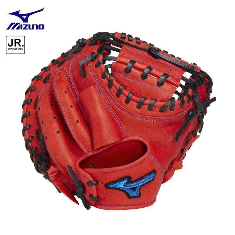 ミズノ 少年軟式グローブ グラブ WILL DRIVE BLUE 限定カラー 捕手用 M-R型 少年野球 1AJCY33400 mizuno 2025秋冬 店頭展示品