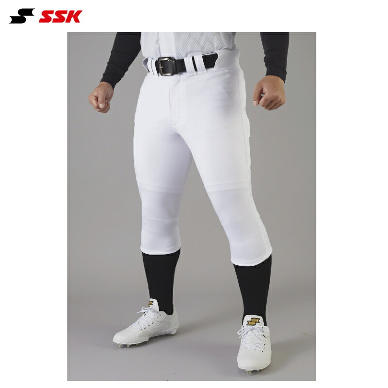 エスエスケイ 野球 ストレッチユニフォームショートフィットパンツ ユニセックス 練習着パンツ 練習用 UP2501S ホワイト SSK