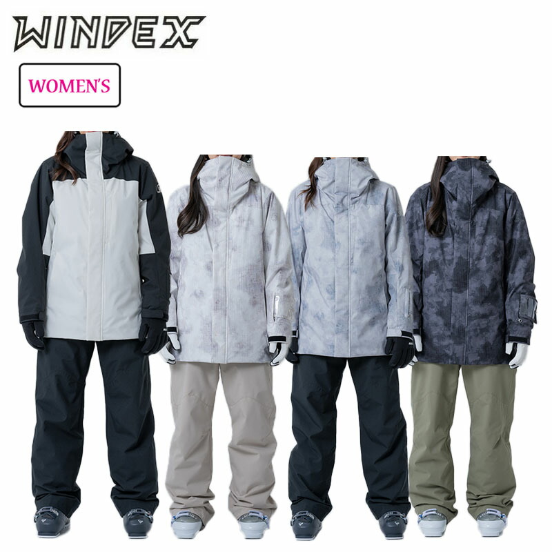 楽天市場】ウインデックス スキーウエア 上下セット レディース スキー