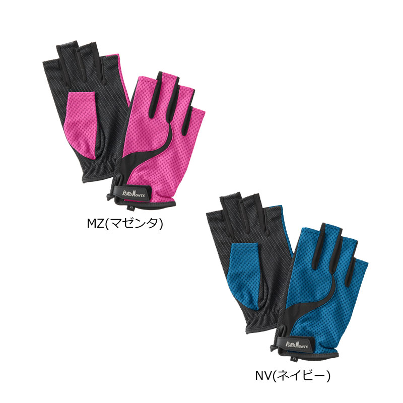 【メール便配送】プロモンテPuroMonteUVケアトレッキンググローブフィンガーレスGB058U登山手袋指なしトレッキングウェア