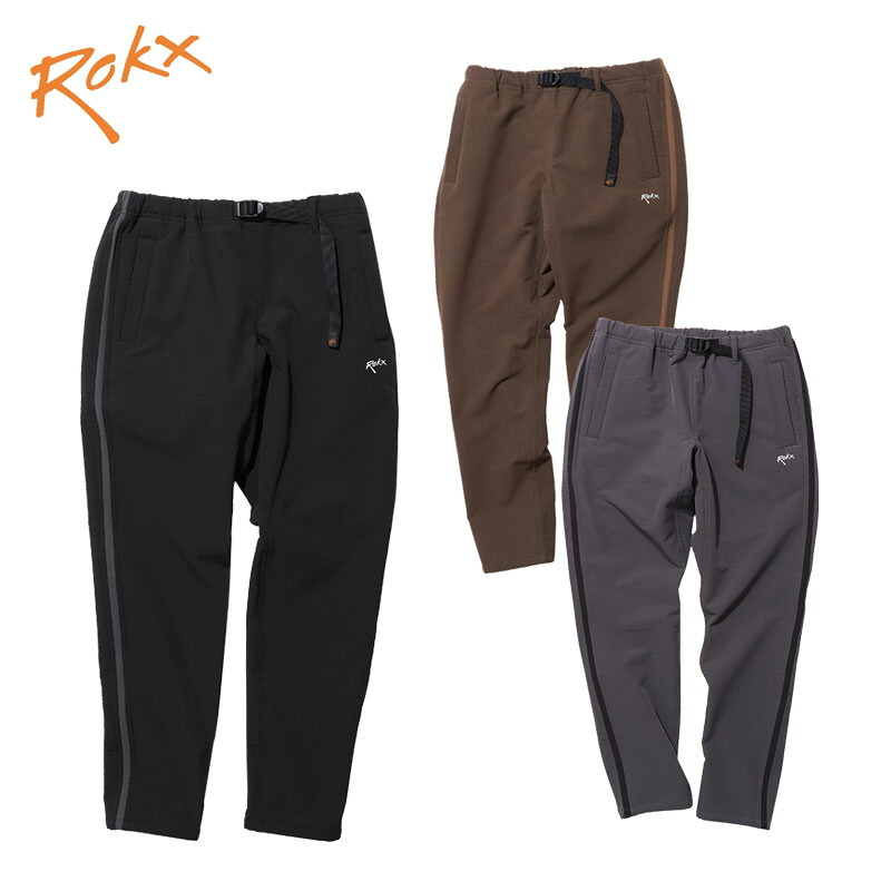 ロックス MGトラックパンツ メンズ ジャージ ボトムス 防寒 アウトドア RXMF241018 ROKX 2024春夏|エビスヤスポーツ