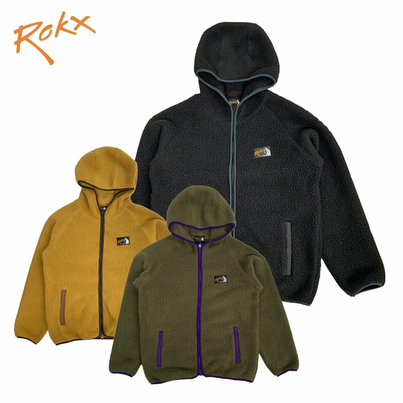 楽天市場】ROKX ロックス CLASSIC 200 FLEECE PIG PARKA フリース