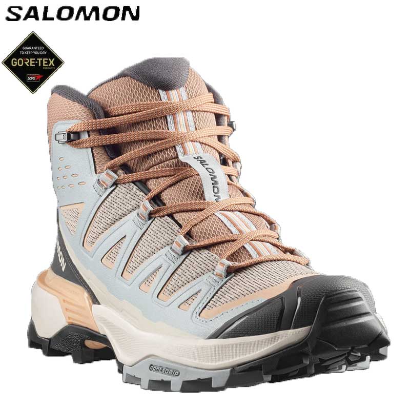 サロモン Xウルトラ360エッジミッド X ULTRA 360 EDGE MID GORE-TEX レディース ゴアテックス 防水 トレッキング ハイキング アウトドア スポーツ 登山靴 女性用 L49157700 SALOMON 2026春夏｜エビスヤスポーツ