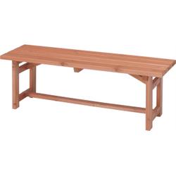 不二貿易 【組立品】 木製ベンチ120