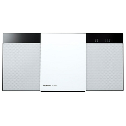 【長期保証付】パナソニック Panasonic SC-HC320-W ホワイト コンパクトステレオシステム SCHC320W