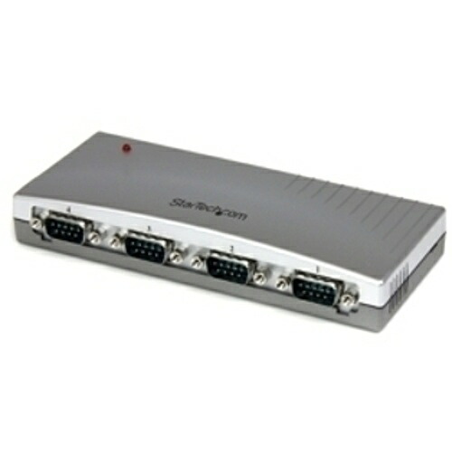StarTech スターテック ICUSB2324 シルバー RS232C変換ハブ 4ポート ICUSB2324|ECカレント