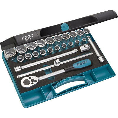 ハゼット(HAZET) 900Z ソケットレンチセット 12角タイプ・差込角12.7mm|ECカレント