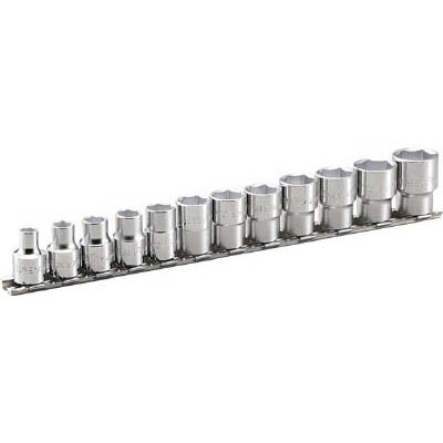 ＴＯＮＥ(トネ) HSB312 ソケットセット 6角･ホルダー付 吋目 12pcs