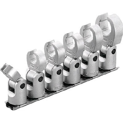ＴＯＮＥ(トネ) HSCF306F フレックスクロウフットレンチセット ホルダー付 6pcs