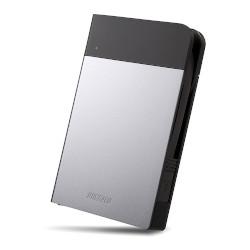 バッファロー BUFFALO HD-PZN2.0U3-S シルバー ポータブルHDD 2TB USB3.0接続 ICカード対応 HDPZN20U3S 19,866円