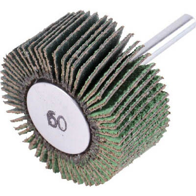 トラスコ中山 HF6025Z-40 超研削フラップホイール 外径60X幅25X軸径6 5個入 #Z40