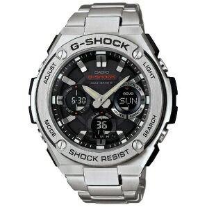 【長期保証付】CASIO カシオ GST-W110D-1AJF G-SHOCK ジーショック 国内正規品 G-STEEL ソーラー メンズ 腕時計 GSTW110D1AJF|ECカレント