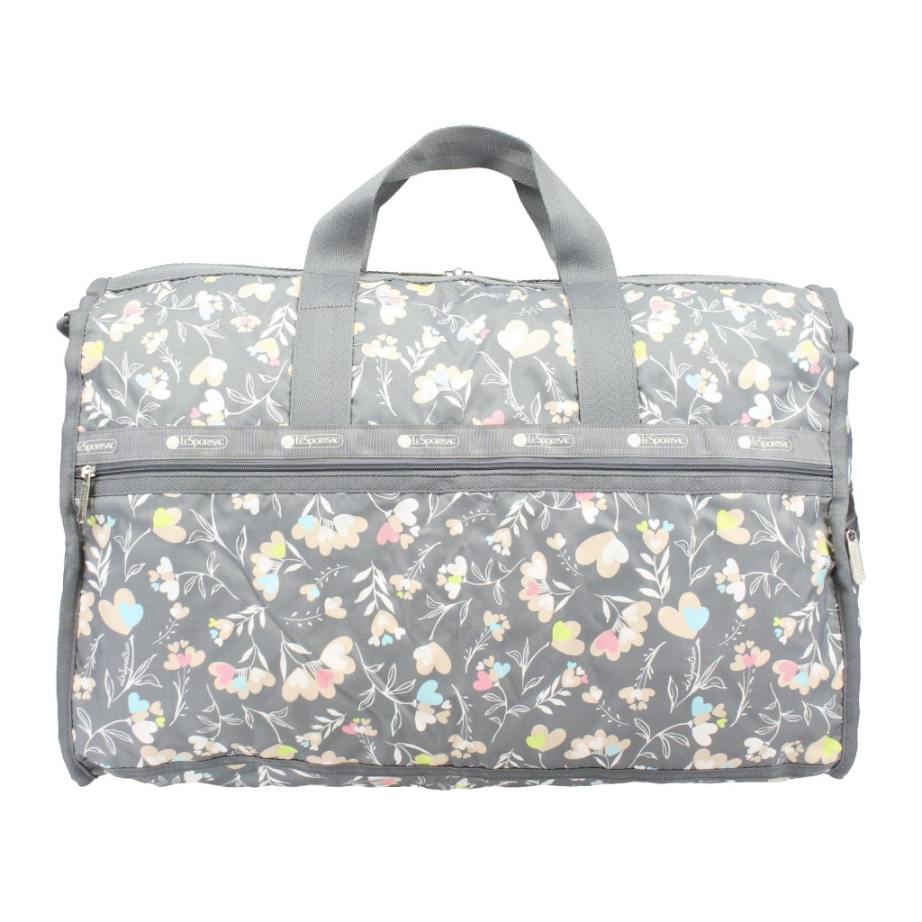 安いそれに目立つ Lesportsac レスポートサック ボストンバッグ ラージウィークエンダー グレー 7185 F533 Web限定 Stemworldeducationalservices Com