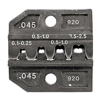 RENNSTEIG 624-045-3-0 圧着ダイス 624-045 オープンバレル平端子0.1-2. 62404530