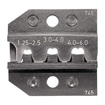 RENNSTEIG 624-745-3-0 圧着ダイス 624-745 オープンバレル接続端子 1.25 62474530