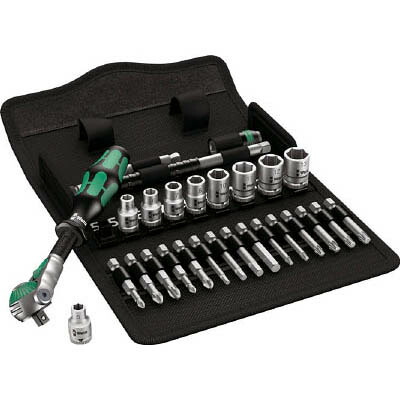 Wera 4016 8100SA6 サイクロップラチェット「スピード」セット 1/4 4016