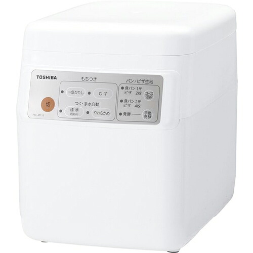 東芝(TOSHIBA) もちっ子生地職人 もちつき機 1升用 PFC-M116-W グランホワイト