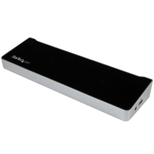 StarTech スターテック USB3DOCKH2DP ノートパソコンドッキングステーション 4K/モニター3台対応 USB3DOCKH2DP