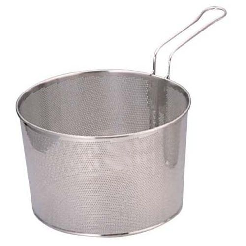 三宝産業 パンチングボイルバスケット 片手ハンドル 24cm｜ＥＣカレント