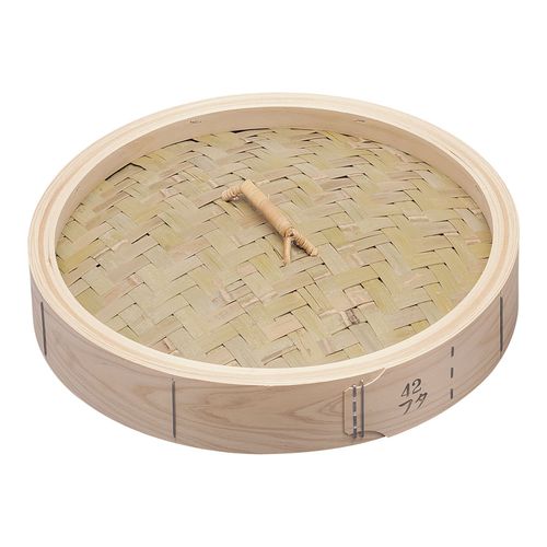 遠藤商事 桧 中華セイロ 蓋 42cm 4905001238963