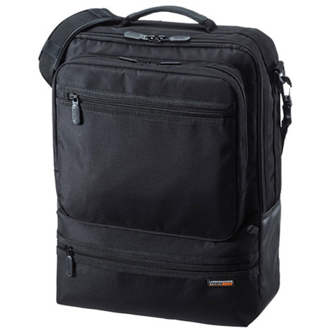 サンワサプライ BAG-3WAY23BK ブラック 3WAYビジネスバッグ 通勤用 縦型 BAG3WAY23BK