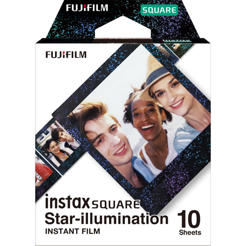 富士フイルム(FUJIFILM) チェキ instax SQUARE スターイルミネーション SQUARE用インスタントフィルム 10枚入