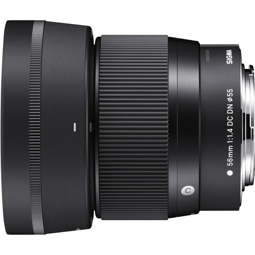 【長期保証付】シグマ SIGMA 56mm F1.4 DC DN Contemporaryライン キヤノンEF-Mマウント 中望遠・単焦点レンズ｜ＥＣカレント