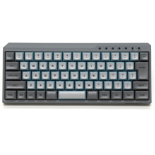 ダイヤテック FFBTR66MC/NSG Majestouch MINILA-R Convertible 青軸･日本語かななし･Sky Gray FFBTR66MCNSG