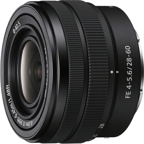 ソニー SONY FE 28-60mm F4-5.6 SEL2860 Eマウント用 フルサイズ ズームレンズ SEL2860｜ＥＣカレント 31,335円