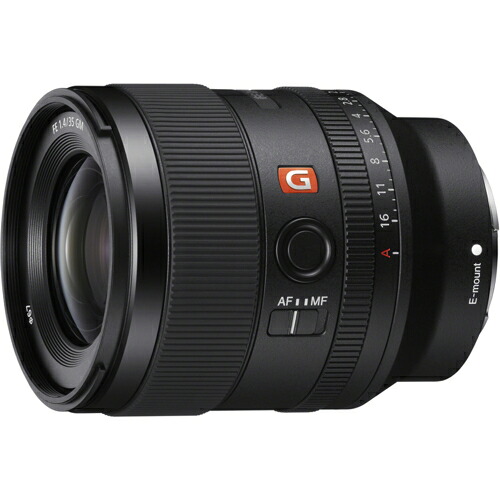 【対象ショップ限定 先着1000円OFFクーポン】ソニー SONY FE 35mm F1.4 GM SEL35F14GM Eマウント用 フルサイズ 単焦点レンズ SEL35F14GM