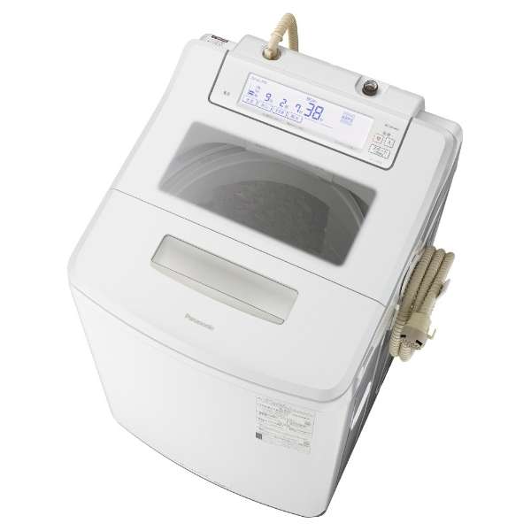 【設置＋リサイクル】パナソニック(Panasonic) NA-JFA808-W(クリスタルホワイト) 全自動洗濯機 洗濯8kg