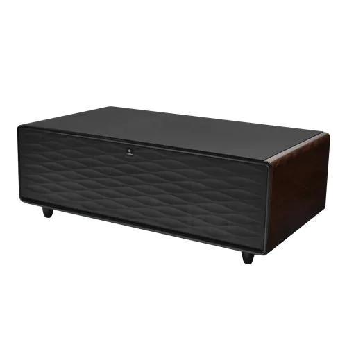 【標準設置料金込】【長期保証付】LOOZER ルーザー LOOZER SMART TABLE STB135 WOOD Bluetoothスピーカー 2ドア冷蔵庫付テーブル 135L STB135WOOD|ECカレント