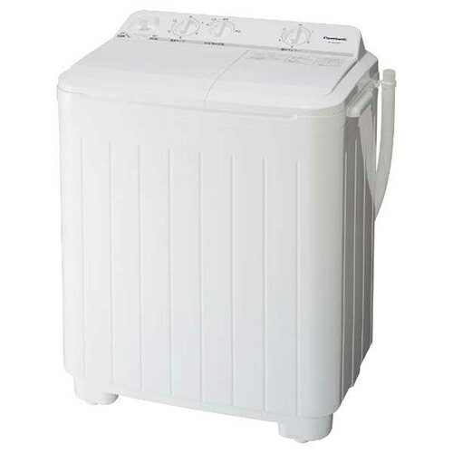 【設置】パナソニック Panasonic NA-W50B1-W ホワイト 2槽式洗濯機 洗濯5kg/脱水5kg NAW50B1W