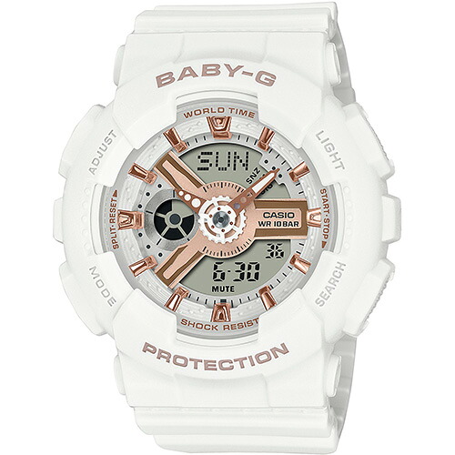 【長期保証付】CASIO(カシオ) BA-110XRG-7AJF BABY-G ベイビージー 国内正規品 クオーツ レディース 腕時計 9,841円