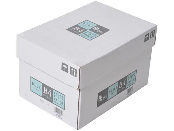 APP カラーコピー用紙 ブルー B4 500枚×5冊 [代引不可]