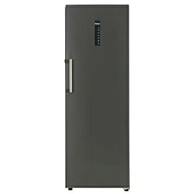 【標準設置料金込】【長期保証付】ハイアール Haier JF-NUF280CR-K ブラック Haier 前開き式冷凍庫 右開き 280L JFNUF280CRK｜ＥＣカレント