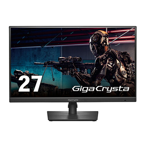 IODATA アイ・オー・データ LCD-GDQ271JA ブラック 180Hz&WQHD対応27型ゲーミングモニター ワイド GigaCrysta LCDGDQ271JA｜ＥＣカレント