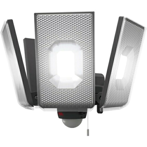 ムサシ musashi LED-AC4000 12.5W&times;4灯スライド型LEDセンサーライト｜ＥＣカレント